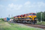 KCS 4809 crosses Baylor Street